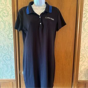 Calvin Klein T- Shirt 100% cotton dress size L.